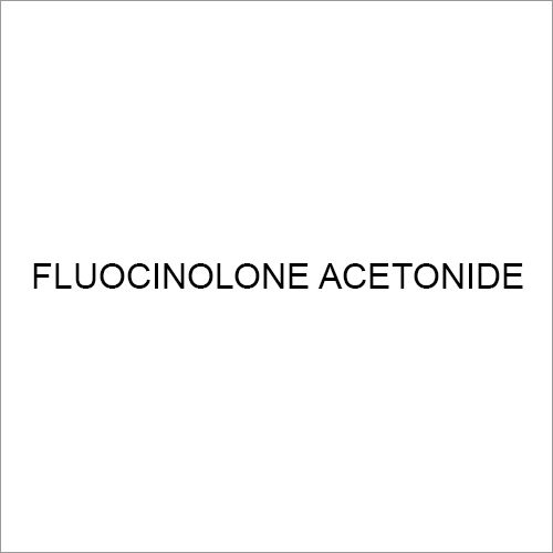 Fluocinolone Acetonide Grade: Medicine Grade