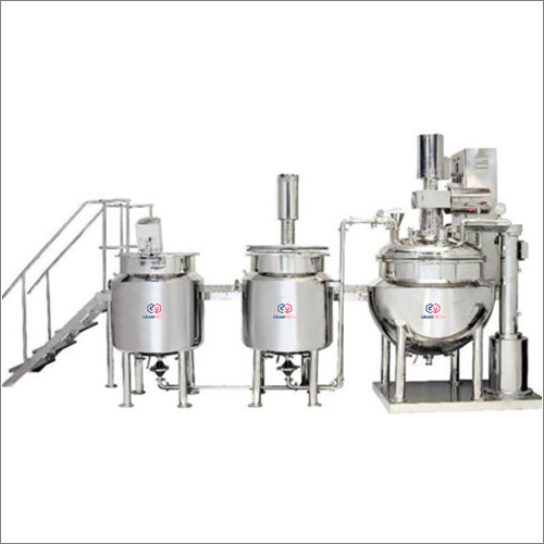 Single Phase Ointment Manufacturing Plant - 5 Kg to 3000 Kg Capacity, Stainless Steel Material, Semi-Automatic Control Mode, Easy Installation and Low Maintenance