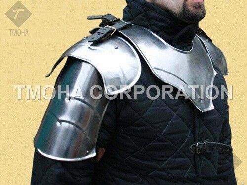 Iron Medieval Shoulder Armor Pauldron Set Mp0095