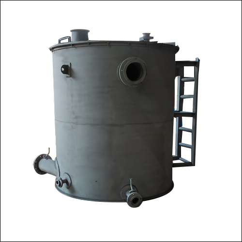 Vertical Storage Tank - Gray Color, NEW Condition | Industrial Application for Heavy-Duty Use