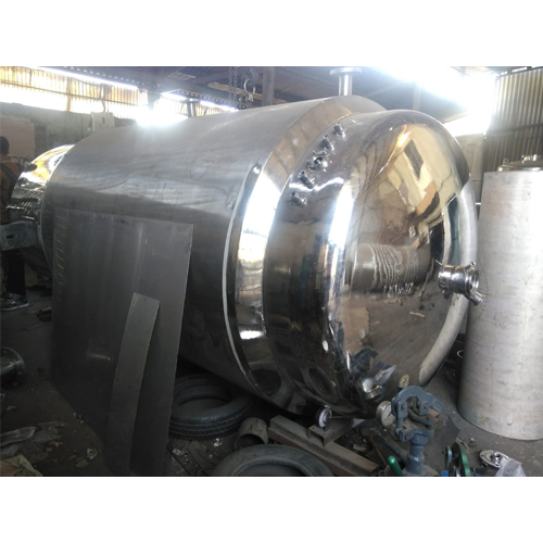 Water treatment stainless steel vessel