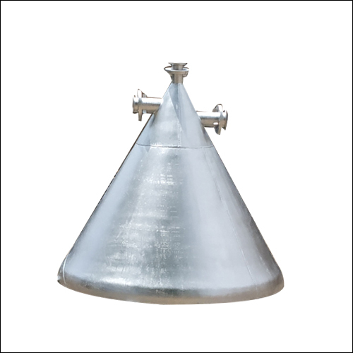 Conical storage tank