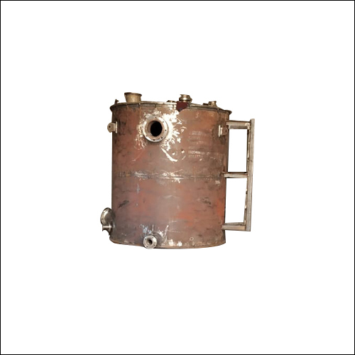 Mild steel pressure tank with stirred