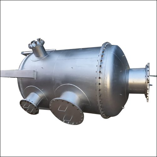 Stainless steel pressure tank with agitator