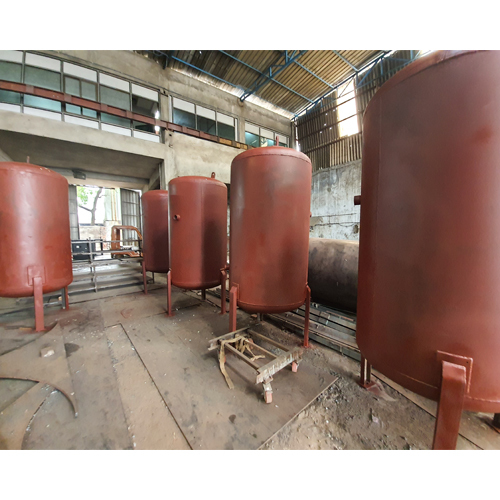 Air receiver storage tank