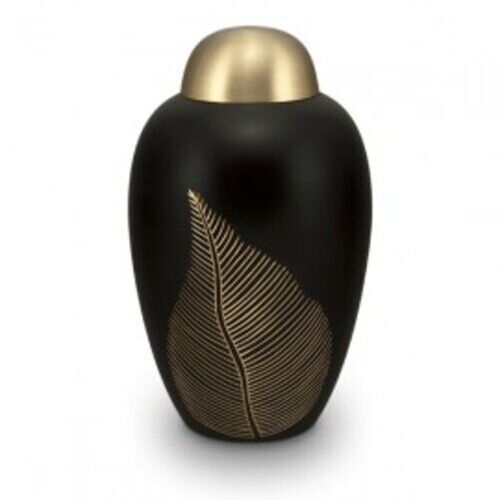 Gold Leaf Urn