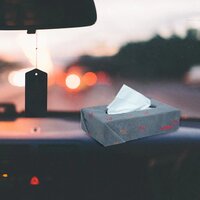 Fabric Tissue Box Grey
