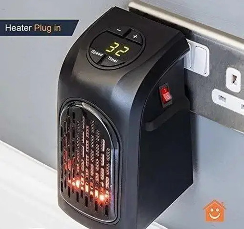Black Handy Room Heater