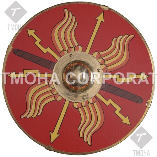 Medieval Shield  Decorative Shield  Armor Shield  Handmade Shield  Decorative Shield Roman round shield Parma MS0002