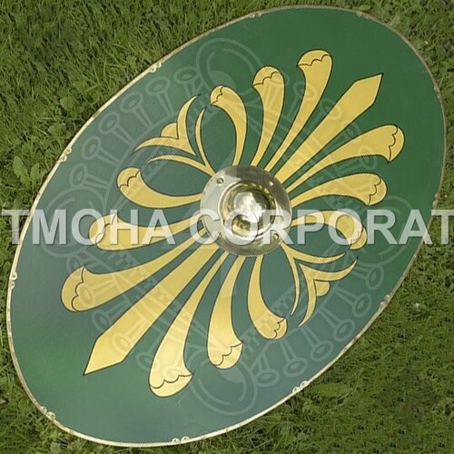 Medieval Shield  Decorative Shield  Armor Shield  Handmade Shield  Decorative Shield Roman Shield Parma Equestris MS0004
