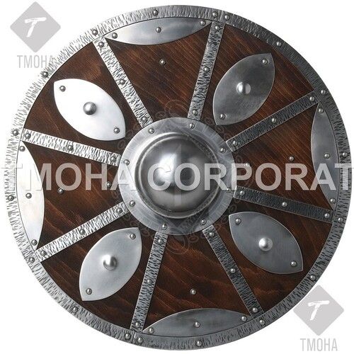 Iron Medieval Shield  Decorative Shield  Armor Shield  Handmade Shield  Decorative Shield Viking Shield With Metal Fittings Ms0011