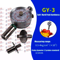 GY-1 GY-2 GY-3 dial display portable fruit hardness tester