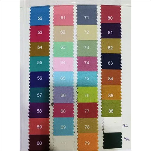 Washable Lizzy Bizzy Plain Dyed Fabric