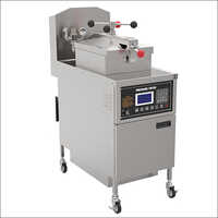 Electric Pressure Fryer - Cast Iron, High Efficiency & Eco Friendly | Advanced Lcd Control Panel For Quick Cooking