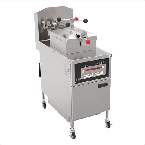 High Efficiency Gas Pressure Fryer With Computer Panel