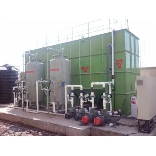 10 Kld Sewage Treatment Plant Application: Industrial