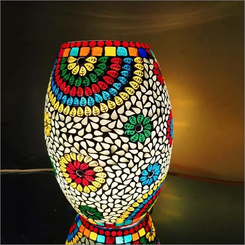 Decorative Glass Mosaic Table Lamp