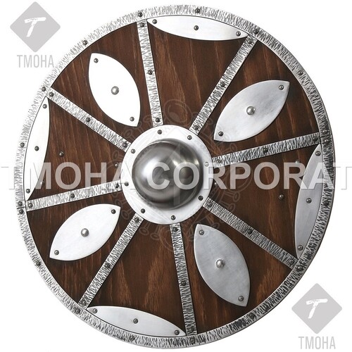 Medieval Shield  Decorative Shield  Armor Shield  Handmade Shield  Decorative Shield Viking shield with metal fittings MS0032