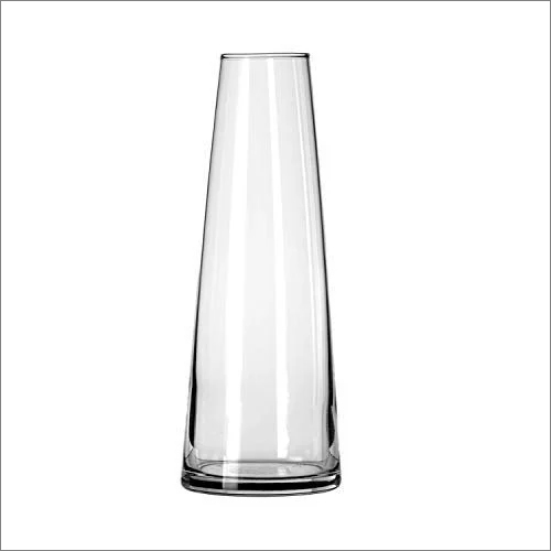 Clear Glass Vase For Decor Home Handmade Modern Large Flower Vases For Centerpieces
