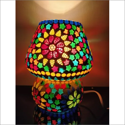 Mulitcolor Mosaic Table Lamp