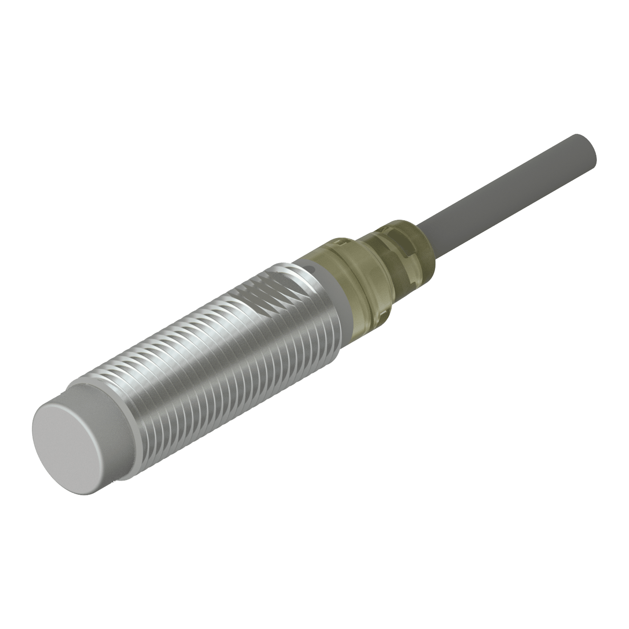 Inductive round sensor M12  Length 30mm with 2m PVC cable connection