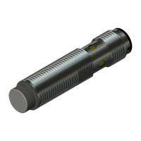 Inductive round sensor M12 Length 30mm M12 male connector connection
