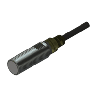 Inductive round sensor M12 Length 30mm 2m PVC cable connection