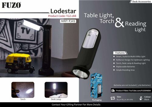Lodestar - Table Light Torch and Reading Light