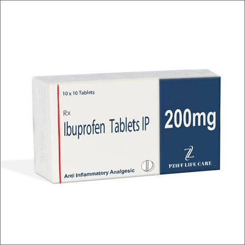 200Mg Ibuprofen Tablets Ip General Medicines