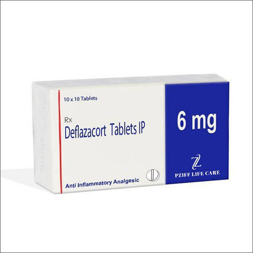 6mg Deflazacort Tablets IP