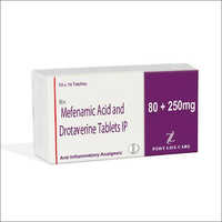 80Mg 250Mg Mefenamic Acid And Drotaverine Tablets IP
