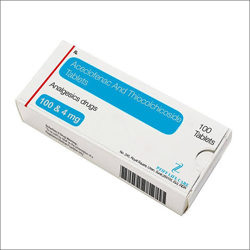 Aceclofenac And Thiocolchicoside Tablets