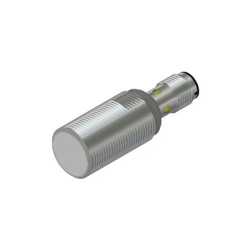 Inductive round sensor M18 Length 30mm  Flush Sensing distance 8mm  PNP NO output M12 male connector connection