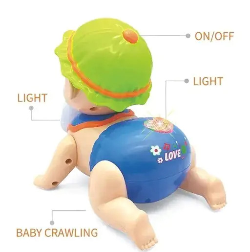 Crawling Baby Musical Lighting Toy