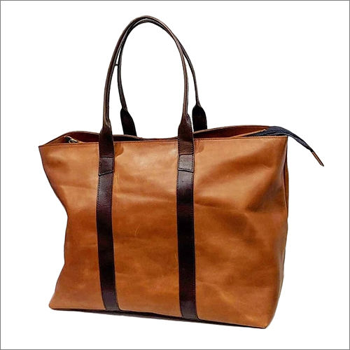 Brown Leather Hand Bag