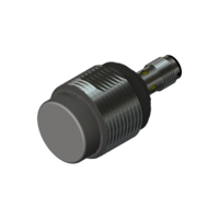 Inductive round sensor M30 Length 30mm Non Flush Sensing distance 22mm  PNP NO output M12 male connector connection