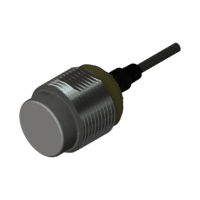 Inductive round sensor  M30  Length 30mm  Flush Sensing distance 22mm  PNP NO output M12 male connector connection