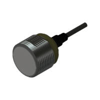 Inductive round sensor M30 Length 30mm Flush Sensing distance 15mm  PNP NO output 2m PVC cable connection