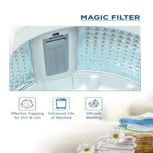 ELISTA Semi Automatic Washing Machine 8.5kg