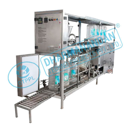 Jar Rinsing Machine