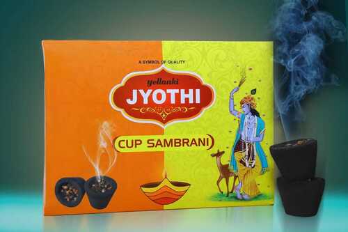 Pure Cup Sambrani - Eco-Friendly Aromatic Incense, Long Lasting Fragrance for Positive Environment