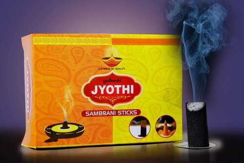 Sambrani Dhoop Stick - Natural Ingredients, Eco-Friendly Rose Fragrance, Includes Incense Holder | Indian Aromatic Experience
