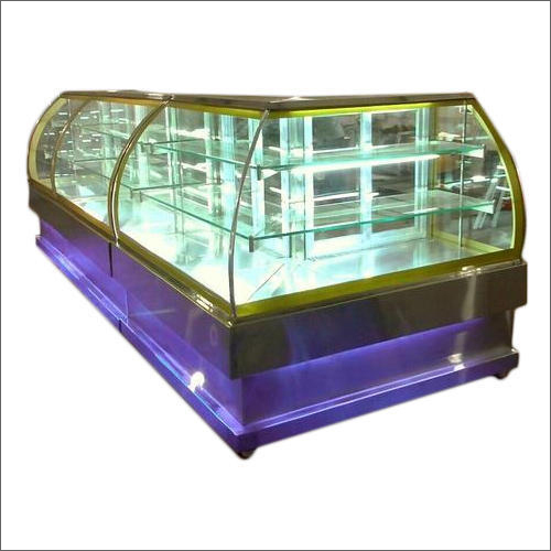 L Shape Sweet Display Counter