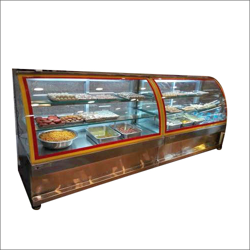 Curved Sweet Display Counter