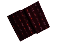 GHL GUENDICHA HAAT Sambalpuri Certified Handloom Cotton Fabric (Tara Pasapali )