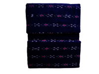 GHL GUENDICHA HAAT Sambalpuri Certified Handloom Cotton Fabric (Tara Pasapali )