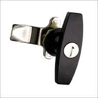 Black Powder Coating T Handle Key Lock