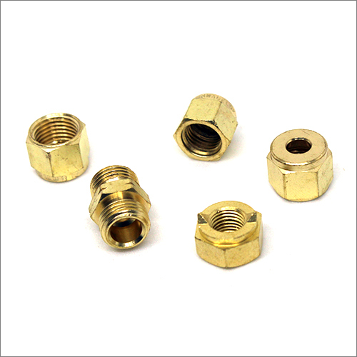 Round Brass Compression Fittings