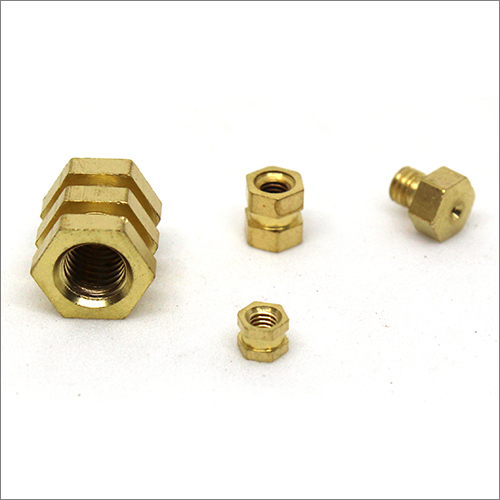 Brass Round Hex Inserts