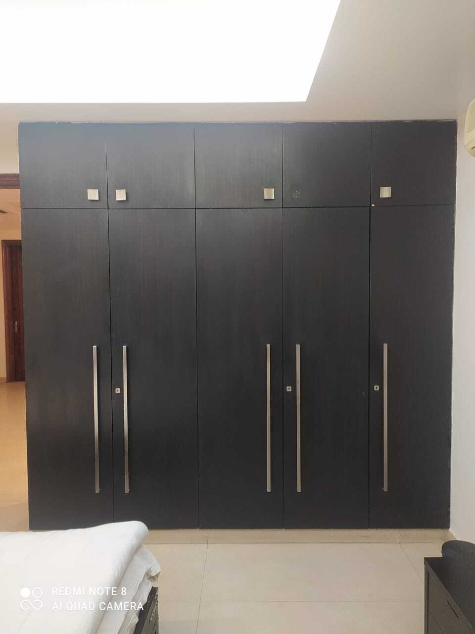 Wooden wardrobe
